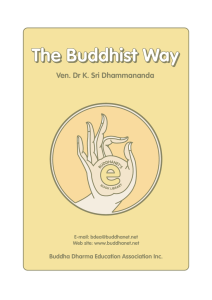 The Buddhist Way