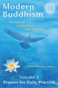 Modern Buddhism Volume 3 Prayers for Daily Practice