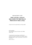 the sangha and its relation to the peace process in sri lanka