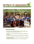 July 2013 - Retreat of Awakening