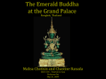 The Emerald Buddha at the Grand Palace, Bangkok Thailand