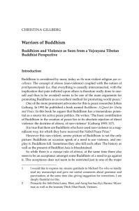 Warriors of Buddhism - Open Journal Systems
