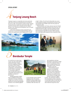 Borobudur Temple Tanjung Lesung Beach