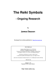 The Reiki Symbols