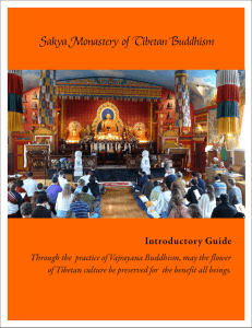 Introduction to Sakya Monastery