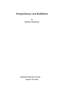 Schopenhauer and Buddhism - What-Buddha