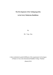 The Development of the Tathāgatagarbha in the Early Mahāyāna