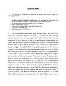 Report on The Festival of India in Laos from February 9