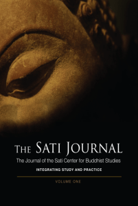 Sati Journal Volume 1 - Sati Center for Buddhist Studies