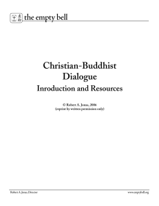 Buddhist-Christian Dialogue