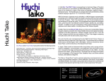 Hiuchi Taiko Info Sheet