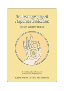 The Iconography of Nepalese Buddhism