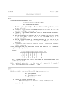 Homework solutions - California State University, Los Angeles