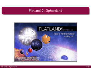 Flatland 2: Sphereland