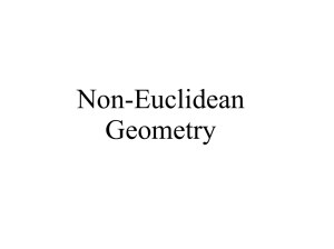 Non-Euclidean Geometry