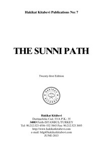 THE SUNNI PATH