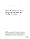 Transnational Islam in India