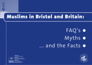 Muslims in Bristol and Britain