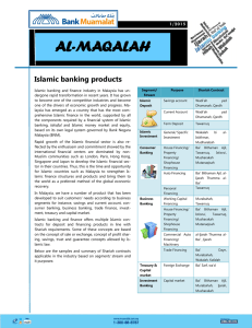 AL-MAQALAH - Bank Muamalat