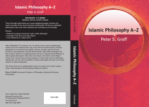 Islamic Philosophy AâZ