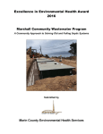 Marshall Community Wastewater Program