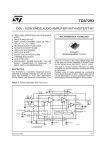 120V-100W DMOS AUDIO AMPLIFIER WITH MUTE/ST-BY