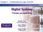 Chapter 4 Combinational Logic Circuits