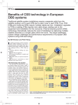 Benefits of CSS technology in European DBS systems
