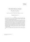 The Beetle Reference Manual