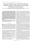 Memristor MOS Content Addressable Memory