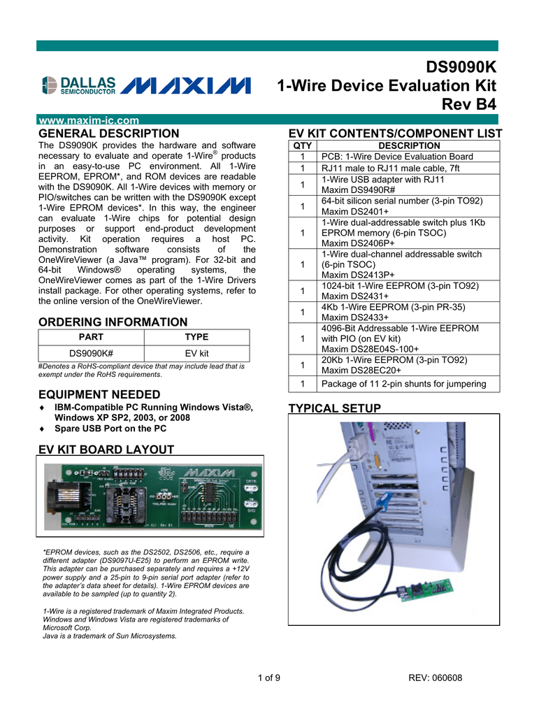 Maxim Integrated Products USB Devices Driver Download For Windows