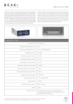 BPS 1514-P TIRA - beak power amplifier