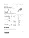 Bc307/308/309 PNP Epitaxial Silicon Transistor