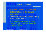 General Outline