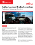 Fujitsu Graphics Display Controllers