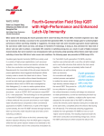 Fourth-Generation Field Stop IGBT with High