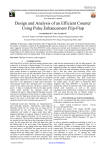 Design and Analysis of an Efficient Counter Using Pulse