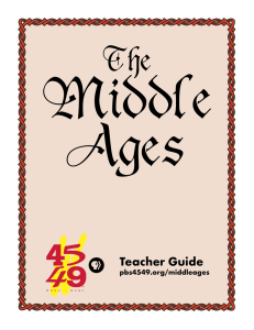The Middle Ages Teacher Guide - Western Reserve Public Media