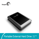 Portable External Hard Drive Quick Start