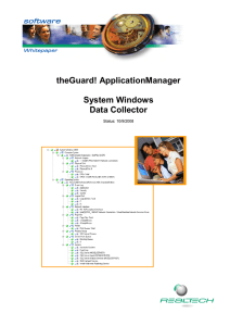 theGuard! ApplicationManager System Windows Data