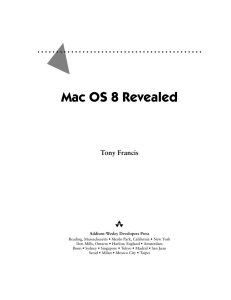 Mac OS 8 Revealed