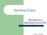 Introduction to Operating Systems