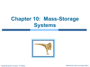 Chapter 10: Mass-Storage Systems