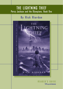 the lightning thief - Disney Publishing Worldwide