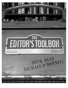 The Editor`s Toolbox - University of St. Thomas
