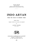 Indo-Aryan: From the Vedas to Modern Times