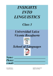 insights into linguistics
