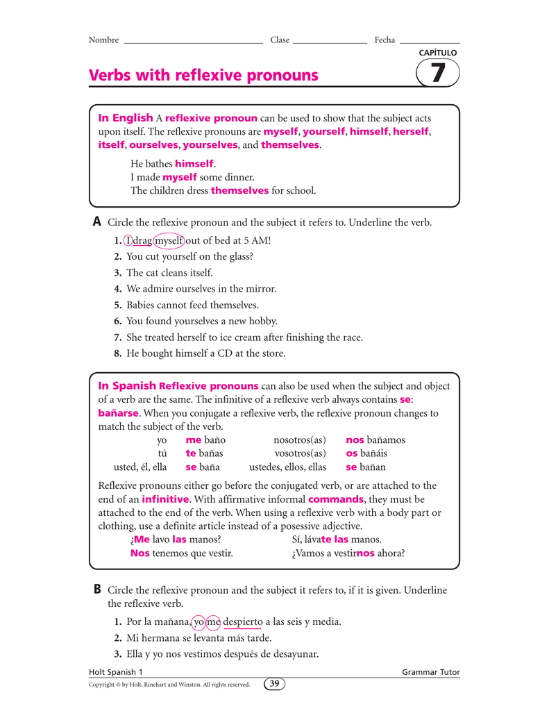 english-grammar-reflexive-pronouns-wwwallthingsgrammarcomreflexive-personal-pronouns-and