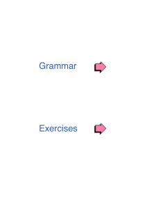 Grammar Exercises