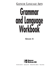 Grammar and Language Workbook - ESL